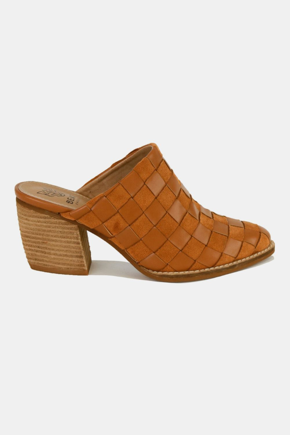 BELMONT Checkerboard Mule - Brown