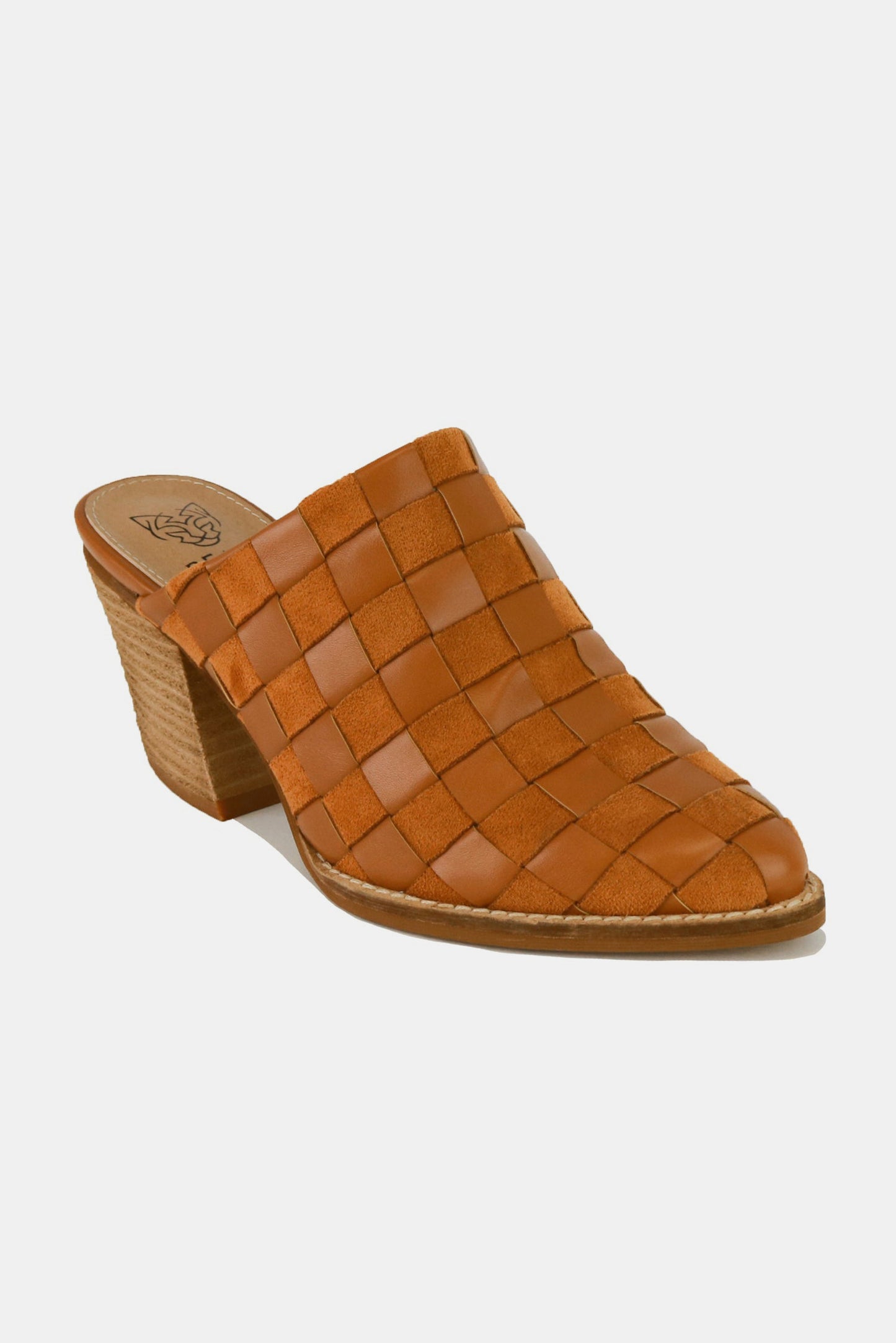 BELMONT Checkerboard Mule - Brown
