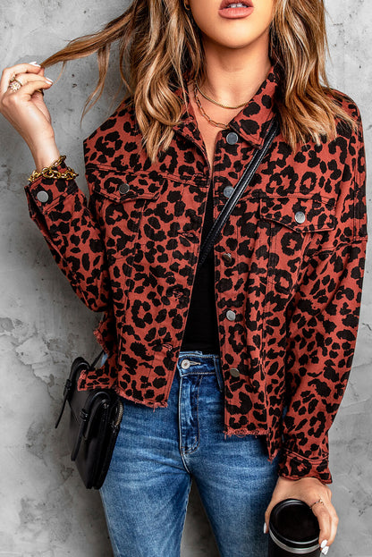 JOLIE Leopard Print Jacket