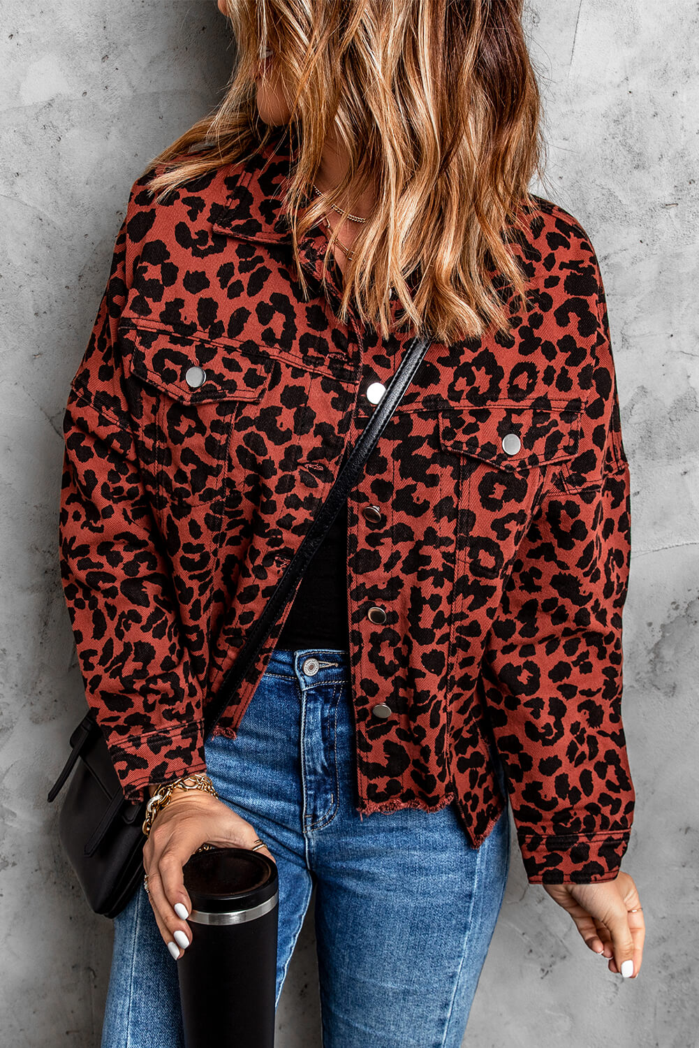 JOLIE Leopard Print Jacket