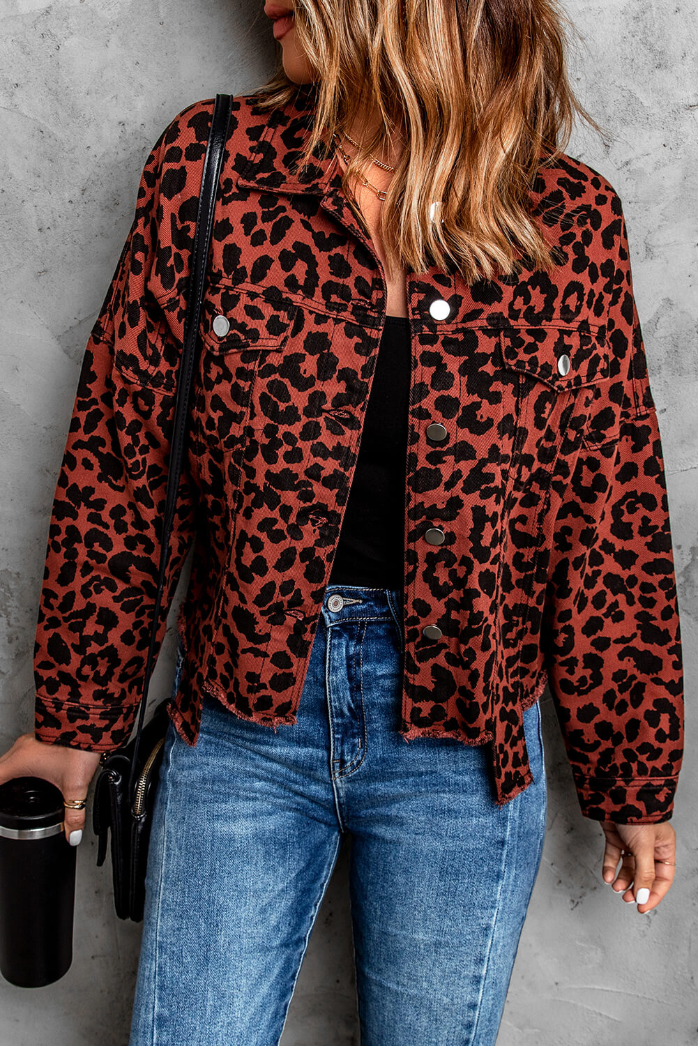 JOLIE Leopard Print Jacket