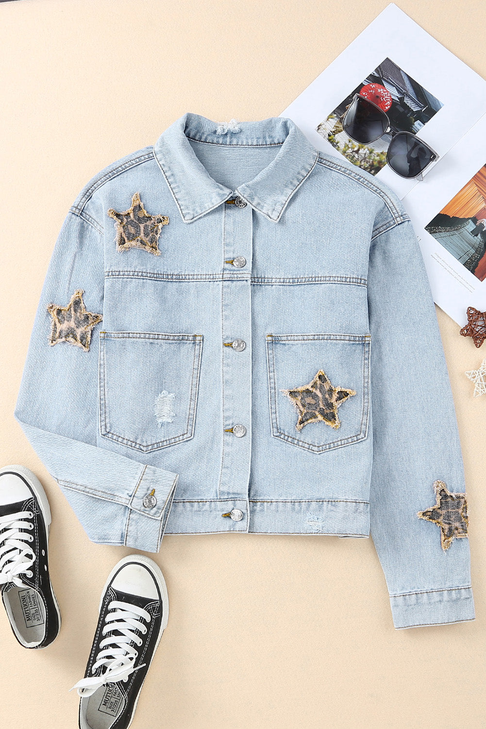 MONICA Star Denim Jacket