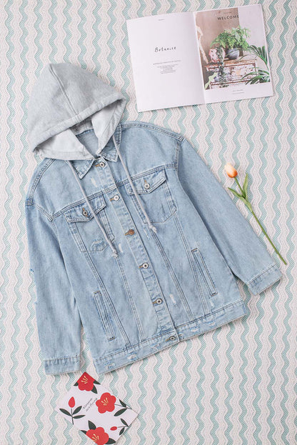 RORY Hooded Denim Jacket